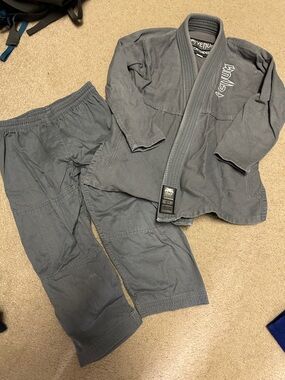 Venum Contender Gray Jiu-Jitsu Gi Top and Pants